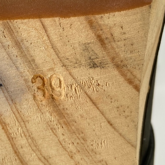 Sz. 39 Sandgrens Maya Nubuck Leather Swedish Clogs - Picture 9 of 14